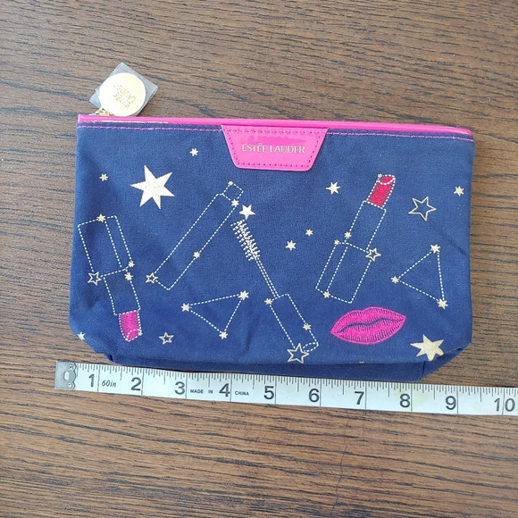 Estee Lauder Zodiac Cosmetics Makeup Travel Pouch Bag NEW - Picture 9 of 11